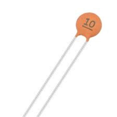 10pF Ceramic Disc Capacitors 50V – Stable & Reliable