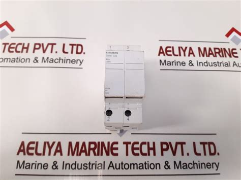 Siemens 3Nw7 023 2 Pole Din Rail Mountable Fuse Holder 32A 690V ...