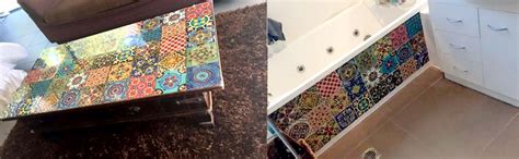 Bleucoin Mexican Peel and Stick Tile Stickers Vinyl Self-Adhesive ...