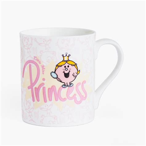 Buy CLAY CRAFT White Printed Little Miss Sister Royal Princess Bone ...