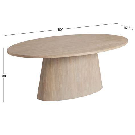 Elegant Oval Dining Table Pedestal – Timeless Style for Modern Dining