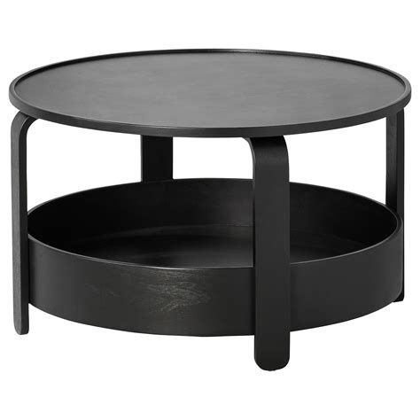 BORGEBY coffee table, black, 70 cm (271/2") - IKEA