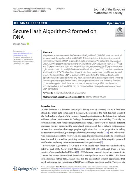 Secure Hash Algorithm 的图像结果