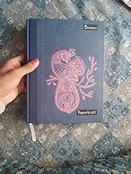 Paperkraft Expression 5 Subject| Hard Cover Notebook | 18.2 cm x 24.3 ...