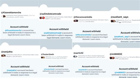 Twitter Withholds Accounts Tweeting on Farmers' Protests, Restores Them ...