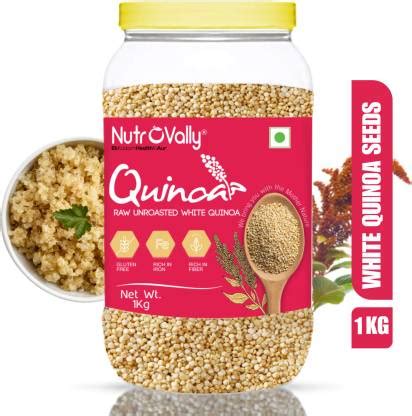 NutroVally White Quinoa Seeds for Weight Loss Management | Rich in ...