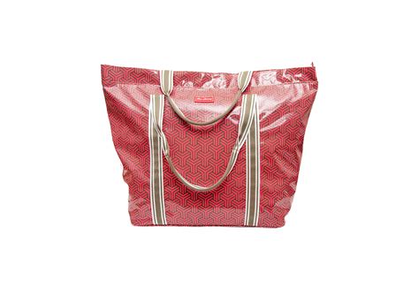 Y Front Olive Coral Big Beach Bag - Lou Harvey