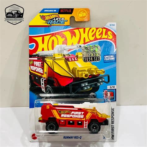 Hot Wheels Runway Res-Q – 2024 Factory Sealed Card – Imported – 1-64 S ...