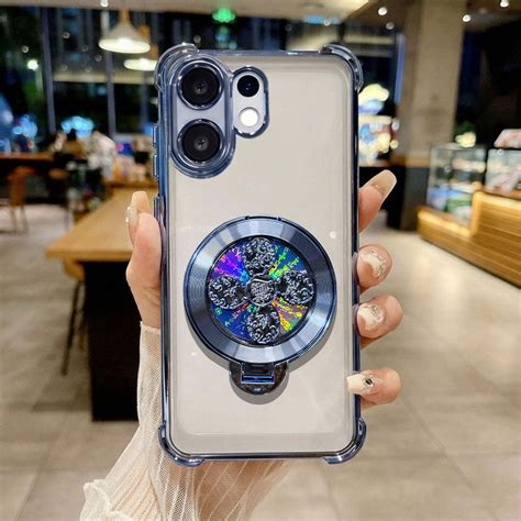 Vivo X200 FE 5G Reflective Fidget Rotating Airbag Case – QWERTY CASES