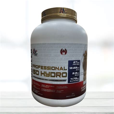 Americanz Muscles Professional ISO Hydro Protein 5 lbs Caramel Popcorn ...