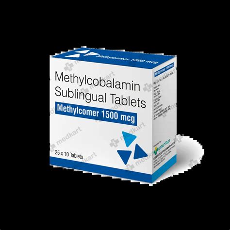Buy Methylcomer Sl 1500mcg Tablet 10s Online | Medkart