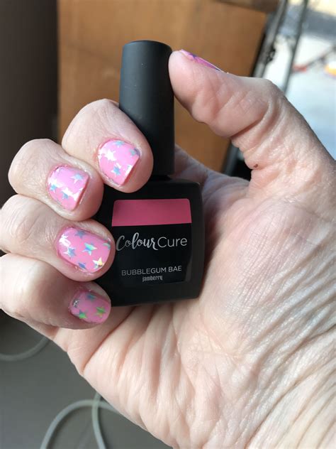 Bubblegum Bea Colourcure with Independence wraps on top. | Nail polish ...
