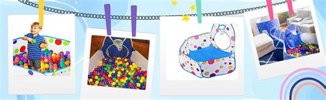Buy BabyGo Portable Kids 3-in-1 Colorful Dotted Theme Tunnel Playhouse ...