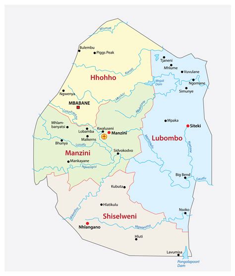 Eswatini Maps & Facts - World Atlas