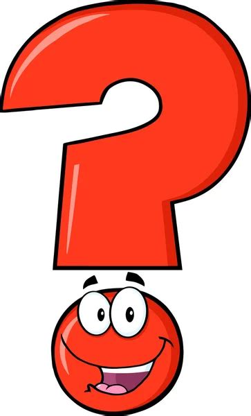 Image result for Red Question Mark Cartoon
