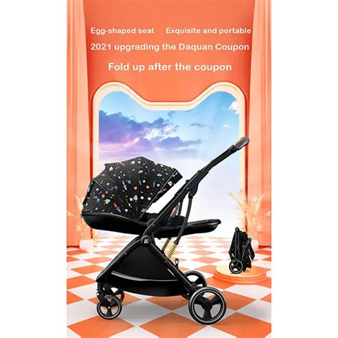 Coballe Smart Folding Luxury Stroller by StarAndDaisy (Graffiti)