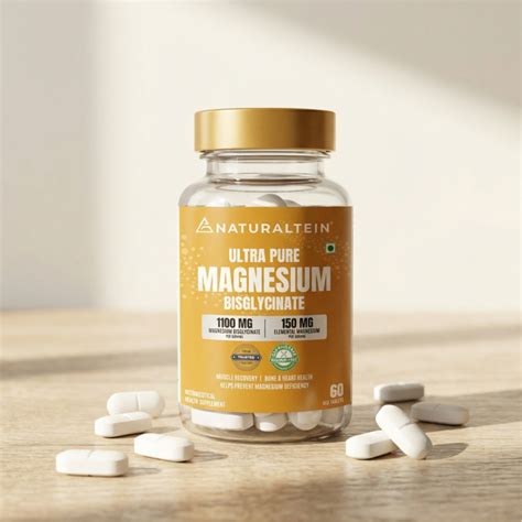 100% Magnesium Glycinate 1100 mg – naturaltein