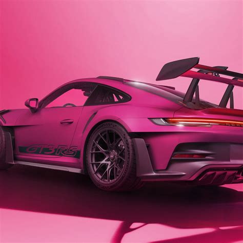 Porsche, GT3 RS, Pink, Sportscar 4K Wallpaper