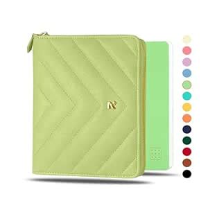 NEORAH —A6 Notebook SLEEVE with Compendium+Dotgrid JOURNAL| Faux ...