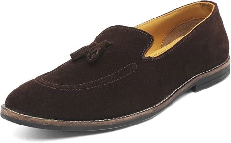 LOUIS STITCH Italian Suede Leather Loafer Moccasin Shoe For Men 10 UK ...