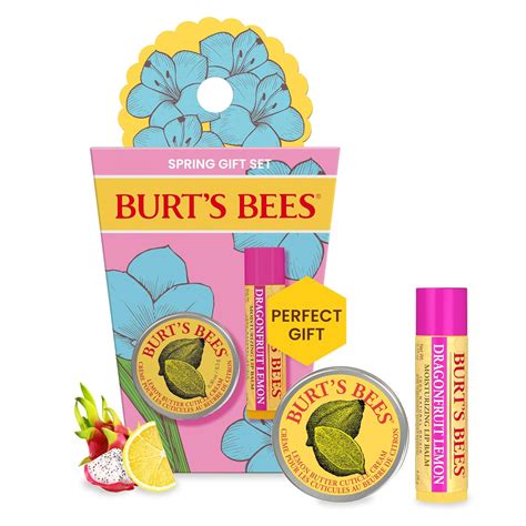 Amazon.com: Burt's Bees Gifts Ideas - Spring Surprise Set, Dragonfruit ...
