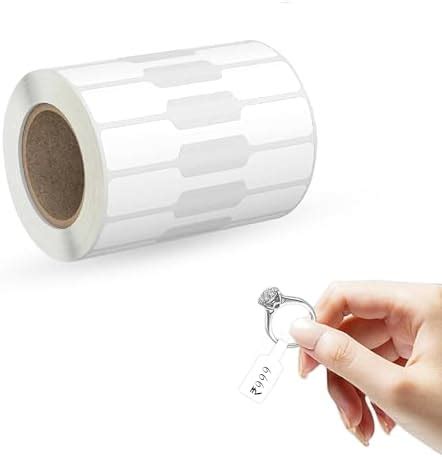 GLUN® 1000 Stickers Jewellery Price Tag Sticker, Dumbbell Shape, Non ...