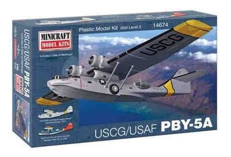 Minicraft PBY 5A USCG Model Building Kit, 1/144 Scale : Amazon.in: Toys ...