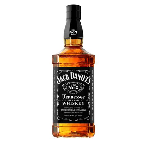 Jack Daniel's Old No. 7 Tennessee Whiskey, 750 ml Bottle, 80 Proof ...