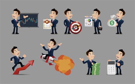 Vector Cartoon Business 的图像结果