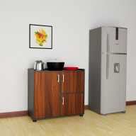 Barewether Engineered Wood Kitchen Cabinet Price in India - Buy ...