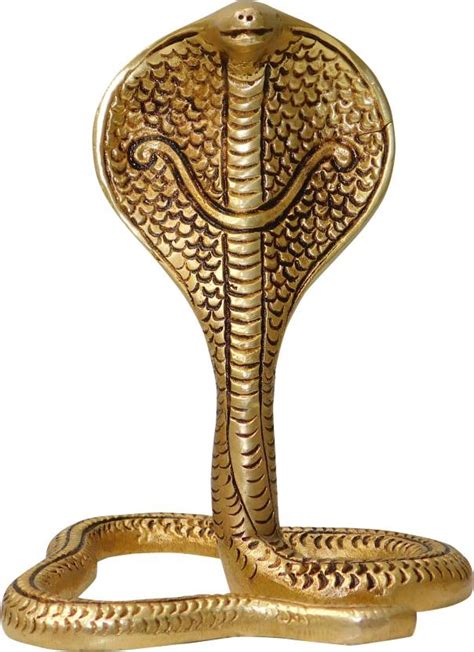 Om Shree Siddhi Vinayak Murti Bhandar Naag Devta Idol Brass Naag Devta ...