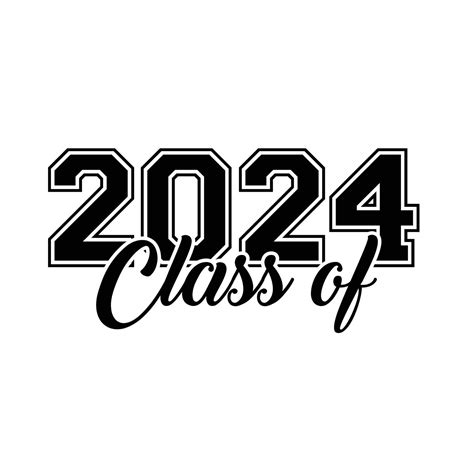 Class Of 2024 Vector, T shirt Design 10996732 Vector Art at Vecteezy
