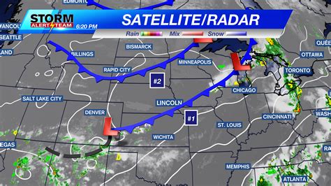 Succession of cold fronts bring relief from heat and humidity