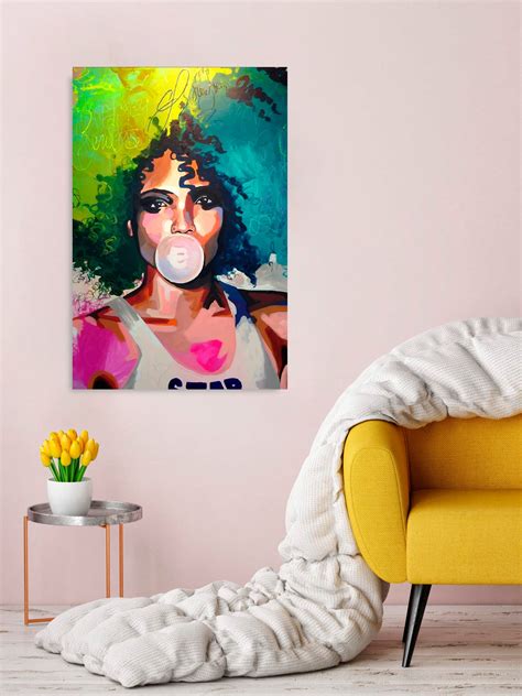 Buy Awkward Styles Beautiful Woman Portrait Unframed Poster for Living ...