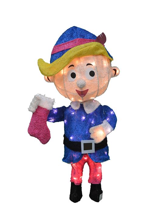 Rudolph the Red Nosed Reindeer Christmas 24" 3D HERMEY The Dentist ...