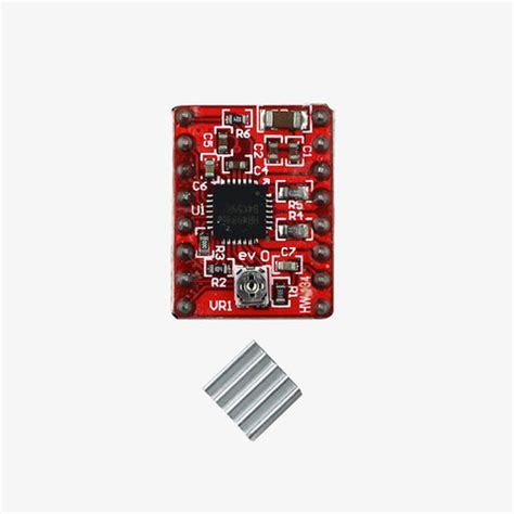 A4988 Stepper Motor Driver Module with Heatsink – QuartzComponents
