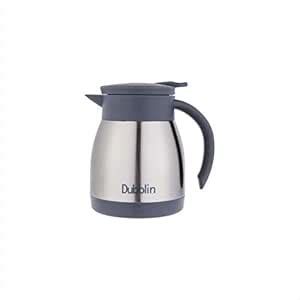 Dubblin Cafe Stainless Steel Kettle Double Wall Vacuum Insulated BPA ...