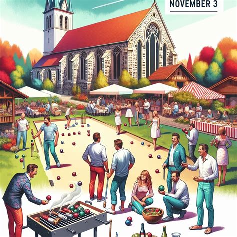 Barbecue et grand tournoi de pétanque de la Saint Hubert !, Sart Tilman ...