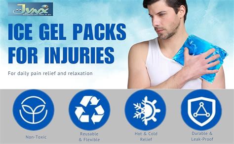 JYNX Reusable Cold Gel Pack | Gel Packs for pain relief & comfort ...