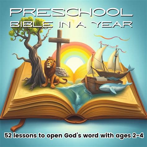 Preschool Bible in a Year - 52 Sunday School Bible Lessons for Ages 2 ...