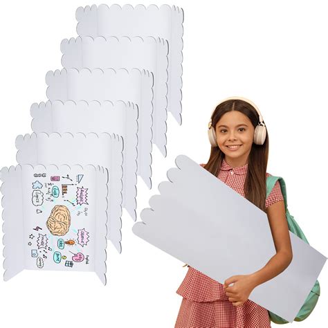Buy 6 Pack 36 x 48 Inch Trifold Poster Board for Science Fair Project ...