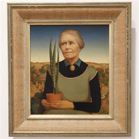 Famous Painting Old Man And Woman With Pitchfork at Kris Allard blog
