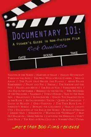 Documentary 101: A Viewer's Guide to Non-Fiction Film eBook : Ouellette ...