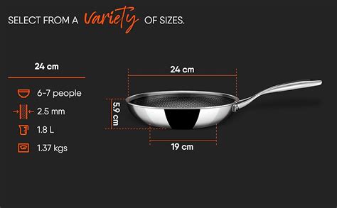 Buy Stahl Artisan Hybrid Triply Frying Pan with Lid, Fry pan induction ...