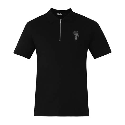 Buy Men Black Shiny Big Karl Doll T-shirt Online at The Collective - 968568