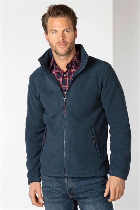 Men's Full Zip Polar Fleece Jacket UK | Rydale