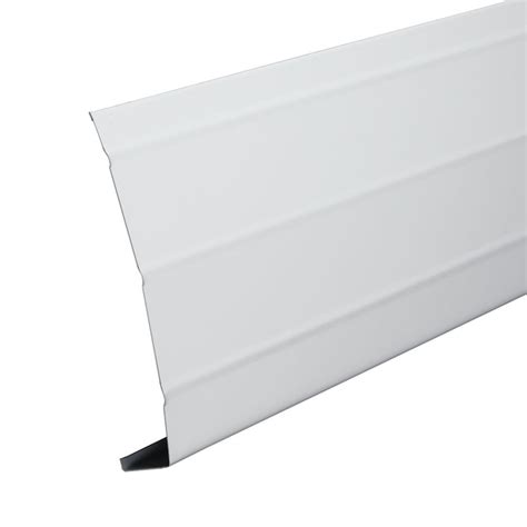 Amerimax 1.25-in x 6.0-in x 12.0-ft White Smooth Aluminum Fascia
