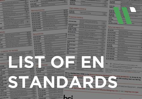 en standards listDownload it from en standards list for free2.11