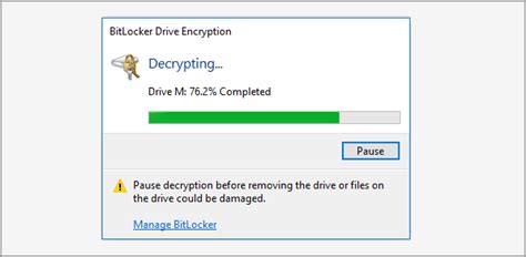 How to Remove BitLocker Encryption From Drive 的图像结果
