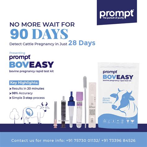 Prompt BovEasy - Bovine rapid pregnancy detection kit | Flickr